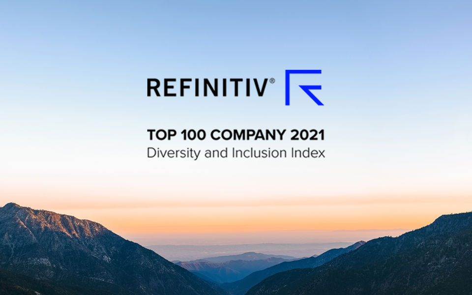 We ranked #17 in Refinitiv’s D&I Index  Image